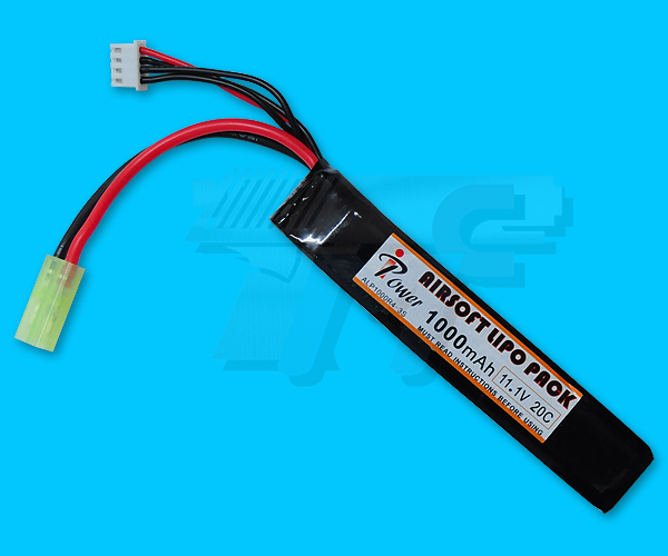 iPower 11.1v 1000mAh(20C) Li-Po Battery - Click Image to Close
